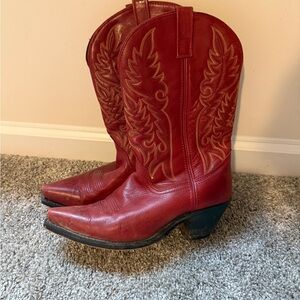 Red Western Cowboy Boots